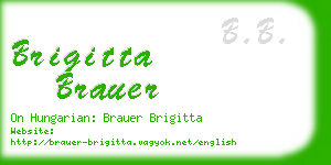 brigitta brauer business card